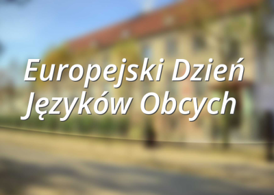 Europejski Dzień Języków Obcych