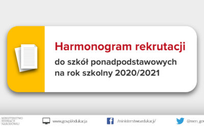 Harmonogram rekrutacji