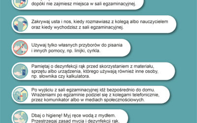 Wytyczne dotyczące organizowania i przeprowadzania w 2020 r. egzaminu maturalnego.