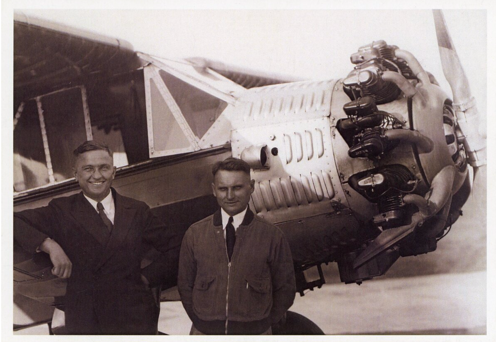 Steponas Darius and Stasys Girėnas in Chicago, 1932.